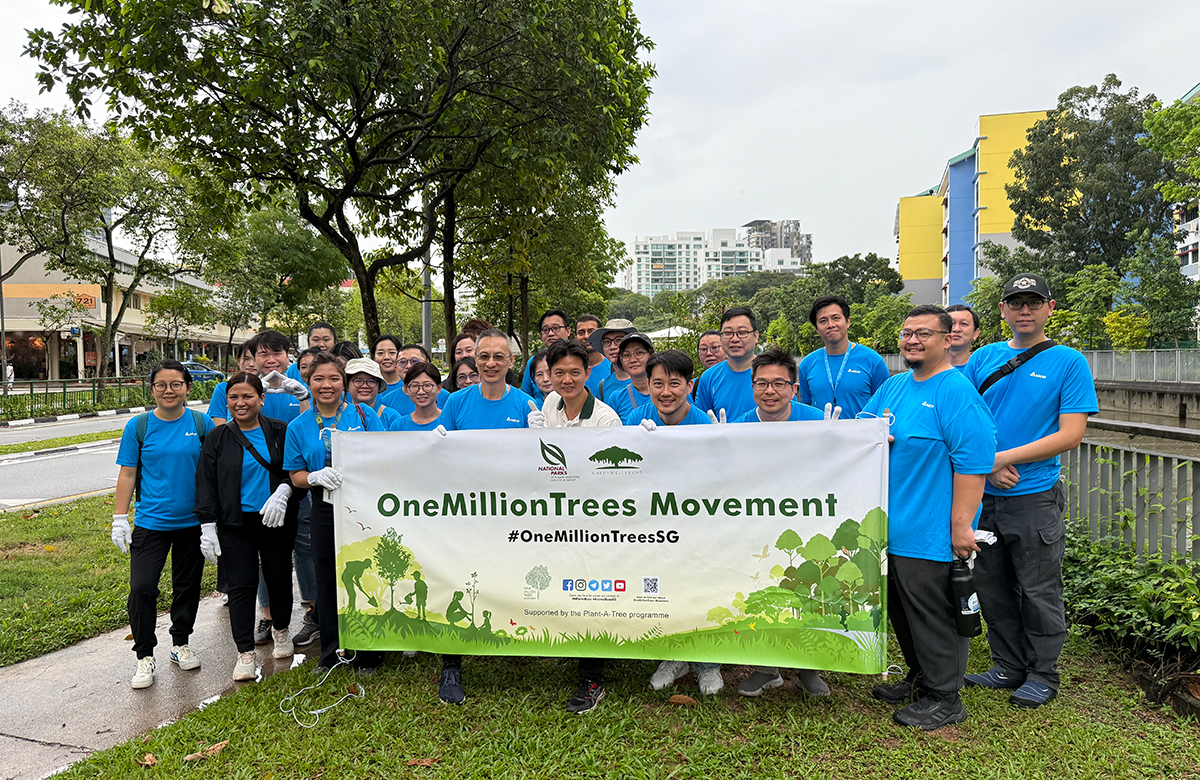 Delta Singapore One Million Trees