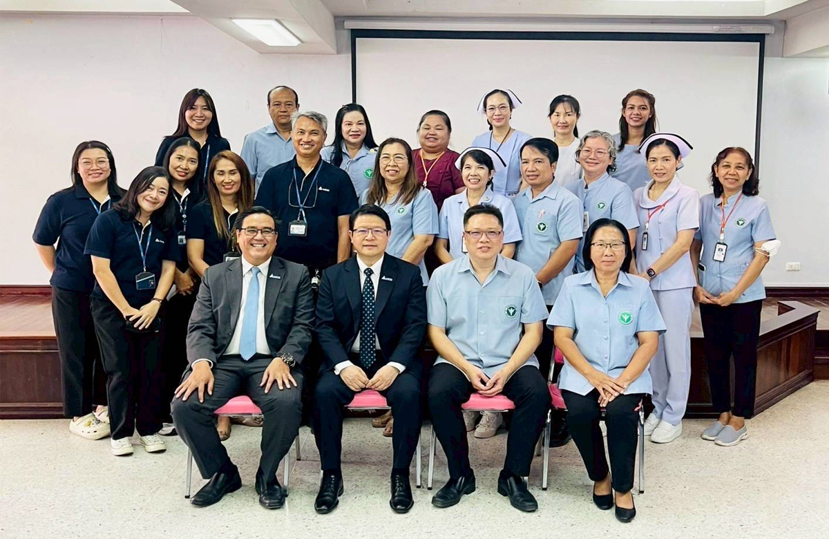 Delta CSR Donation to Bangpakong Hospital