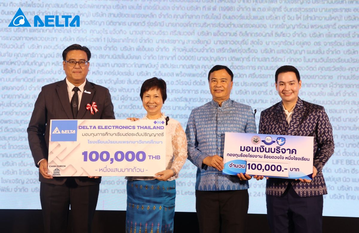 Delta Thailand supports education development in Praksa