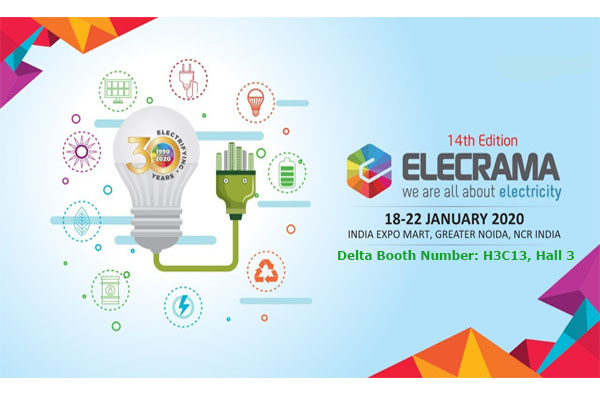 Delta Electronics India and DeltaPSU at Elecrama 2020