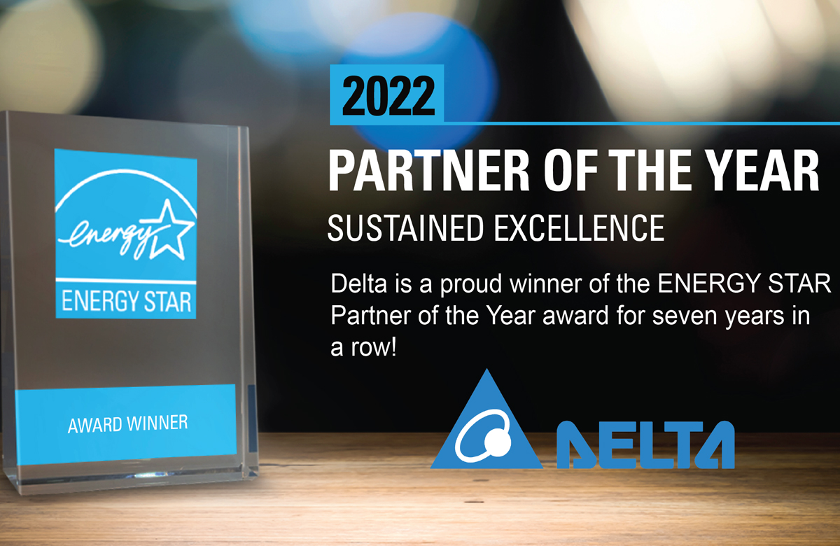 Delta energy star award