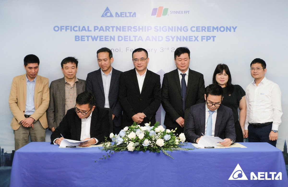 Delta Electronics Vietnam and Synnex FPT Sign Partnership