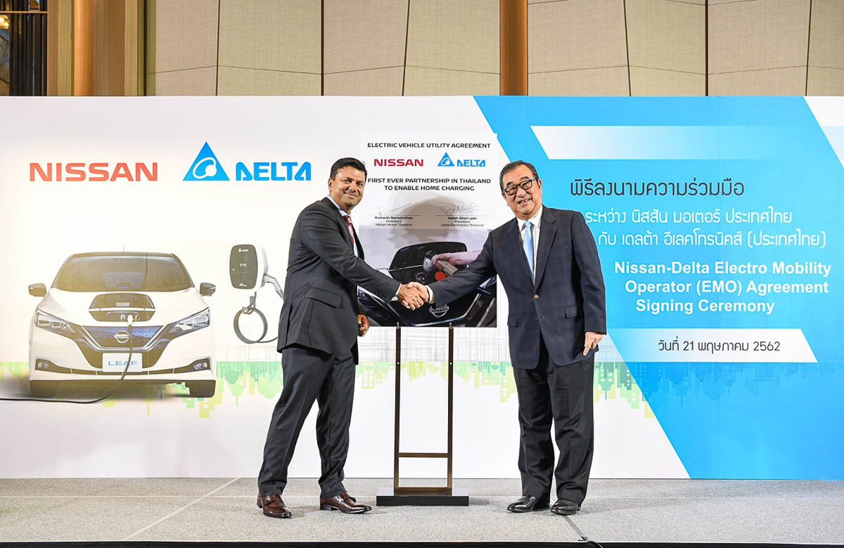 Delta-Nissan-pioneer-EV-Home-Charging