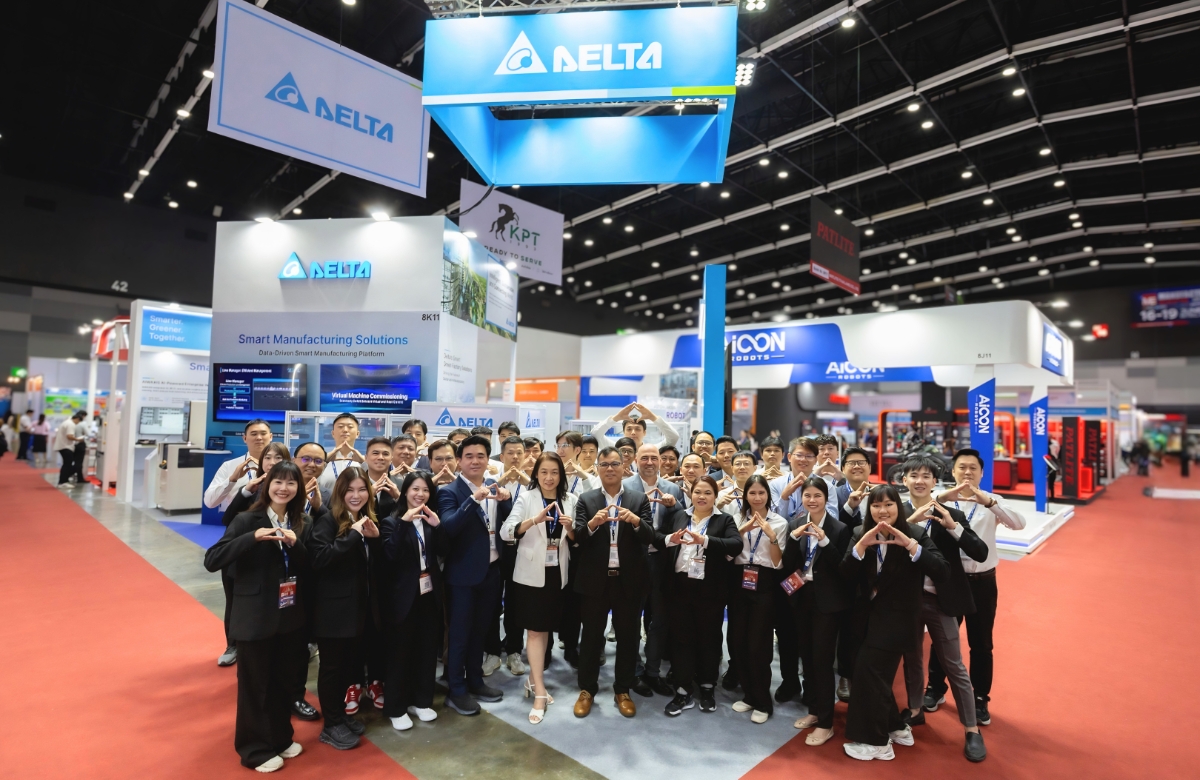 Delta Thailand Highlights Integrated Smart Manufacturing